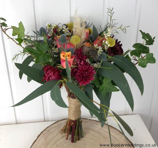 Wild and Rustic Wedding Bouquet